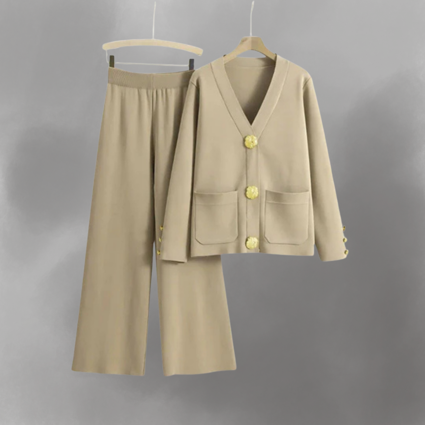 CELESTE - Lyxigt stickat set