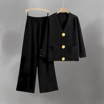 CELESTE - Lyxigt stickat set